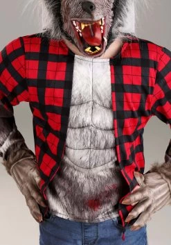 Wily Werewolf Costume For Kids -Halloween Costume Shop kids wily werewolf costume alt 3