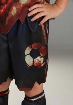 Zombie Soccer Player Costume For Kids 14 Zombie Soccer Player Costume For Kids -Halloween Costume Shop kids zombie soccer player costume alt 4