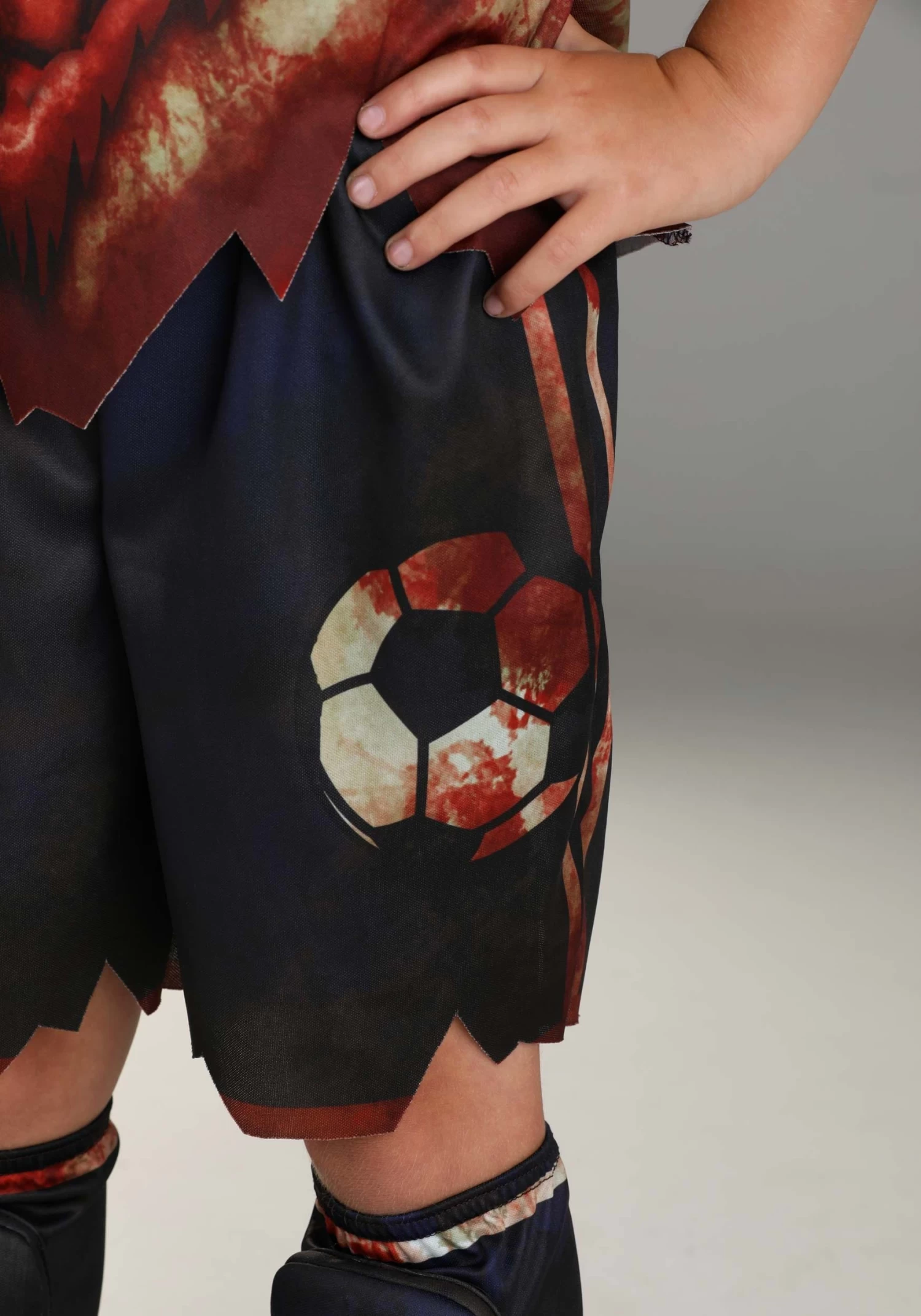 Zombie Soccer Player Costume For Kids 7 Zombie Soccer Player Costume For Kids - Image 5