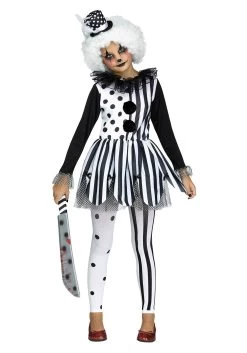 Fun World Girls Killer Clown Costume