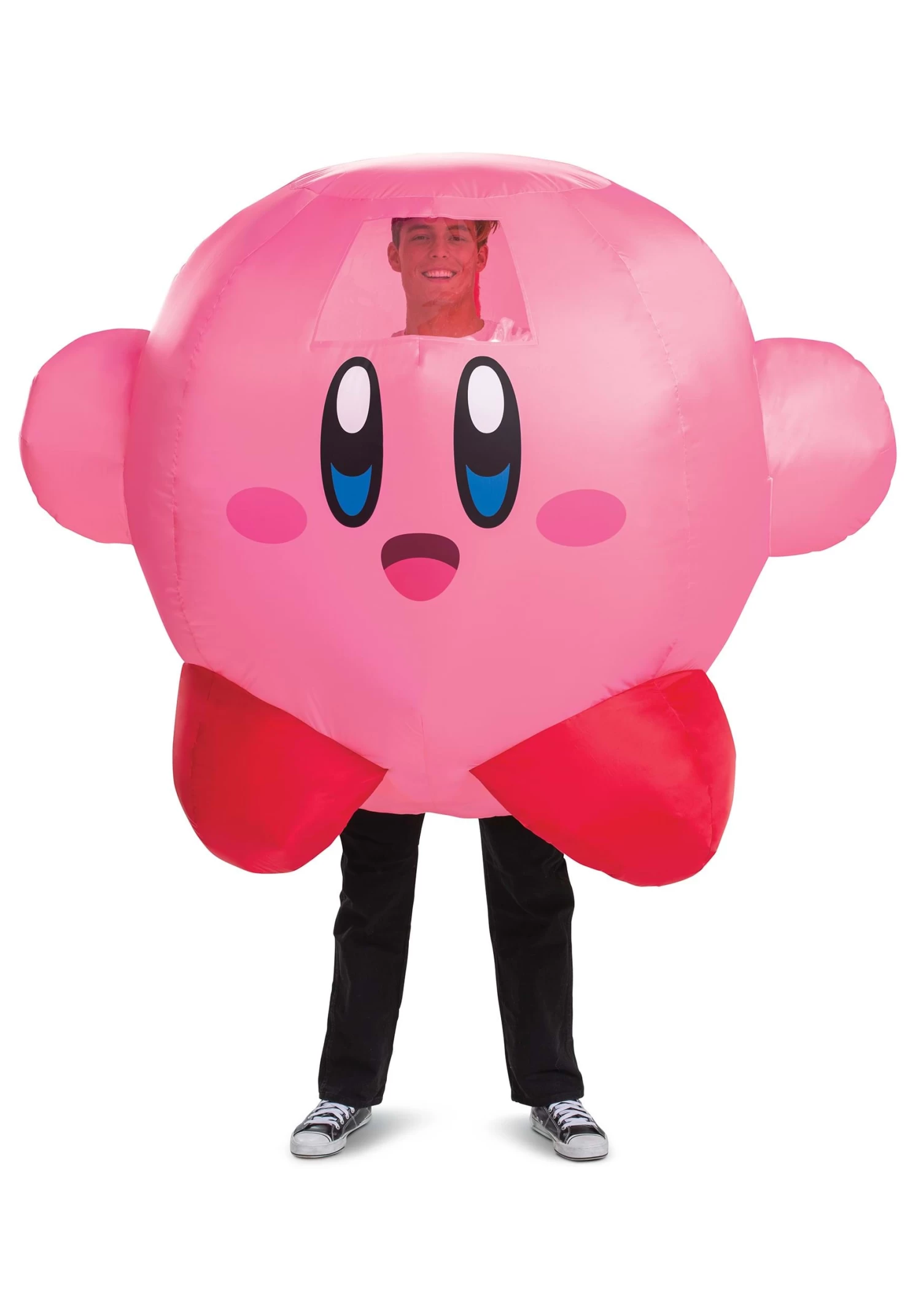 Kirby Adult Inflatable Costume For Adults 3 Kirby Adult Inflatable Costume For Adults