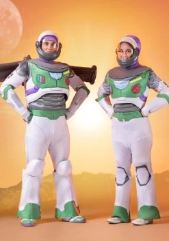 Lightyear Premium Adult Buzz Lightyear Costume -Halloween Costume Shop lightyear adult premium buzz lightyear costume alt 2