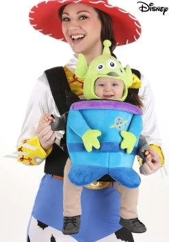 Disney Little Space Men Baby Carrier Costume -Halloween Costume Shop little green men baby carrier cover alt 6