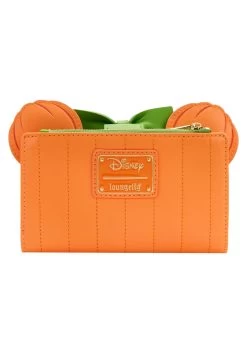 Loungefly Disney Glow Face Pumpkin Minnie Flap Wallet -Halloween Costume Shop loungefly disney glow face pumpkin minnie flap wal alt 3