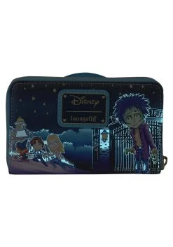 Disney Hocus Pocus Poster Loungefly Zip Around Wallet -Halloween Costume Shop loungefly disney hocus pocus poster zip around wallet alt 5