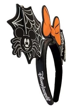Disney Mickey And Minnie Spider Headband By Loungefly -Halloween Costume Shop loungefly disney mickey and minnie spider headband alt 3