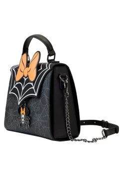 Loungefly Disney Minnie Mouse Spider Crossbody Bag -Halloween Costume Shop loungefly disney minnie spider crossbody bag alt 3