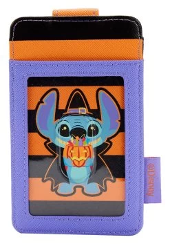 Loungefly Disney Lilo And Stitch Glow Halloween Candy Card Holder -Halloween Costume Shop loungefly disney stitch glow halloween card holder alt 2