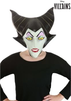 Maleficent Latex Mask For Adults