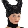 Disney Maleficent Stuffed Adult Headpiece -Halloween Costume Shop maleficent plush headpiece