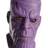 Marvel Avengers Infinity War Thanos Men's Latex Mask -Halloween Costume Shop marvel avengers infinity war thanos mens latex mask