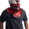 Marvel Carnage Overhead Adult Mask Accessory -Halloween Costume Shop marvel carnage overhead mask accessory