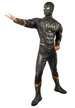 Adult Marvel Deluxe Inside Out Spider-Man Costume -Halloween Costume Shop marvel deluxe inside out spiderman adult costume alt 4