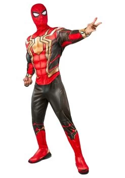 Marvel Deluxe Adult Iron Spider-Man Costume -Halloween Costume Shop marvel deluxe iron spiderman adult costume alt 2