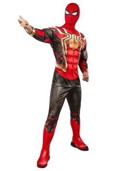 Marvel Deluxe Adult Iron Spider-Man Costume -Halloween Costume Shop marvel deluxe iron spiderman adult costume alt 3