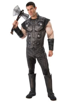 Marvel Infinity War Deluxe Thor Men's Costume