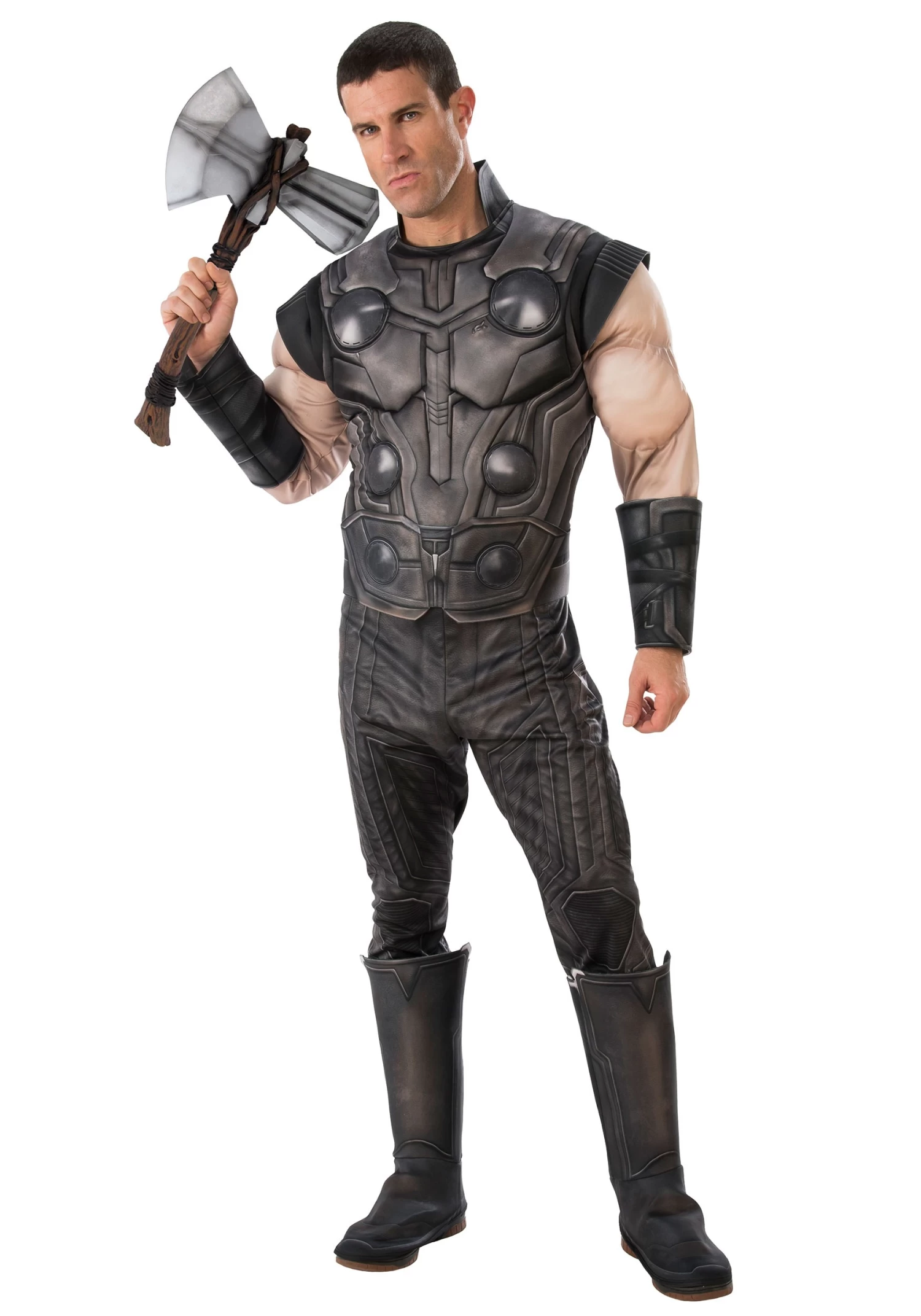 Marvel Infinity War Deluxe Thor Men's Costume 3 Marvel Infinity War Deluxe Thor Men's Costume