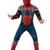 Marvel Infinity War Deluxe Iron Spider Kid's Costume -Halloween Costume Shop marvel infinity war deluxe iron spider kids costume