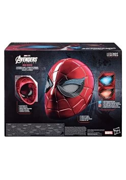 Hasbro Marvel Legends Series Spider-Man Iron Spider Electronic Helmet -Halloween Costume Shop marvel spider man iron spider electronic helmet alt 10