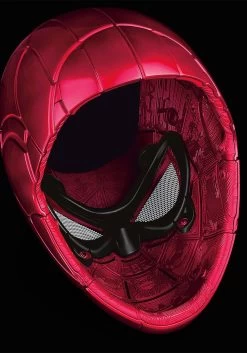 Hasbro Marvel Legends Series Spider-Man Iron Spider Electronic Helmet -Halloween Costume Shop marvel spider man iron spider electronic helmet alt 2