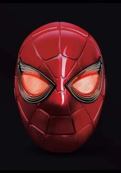 Hasbro Marvel Legends Series Spider-Man Iron Spider Electronic Helmet -Halloween Costume Shop marvel spider man iron spider electronic helmet alt 3