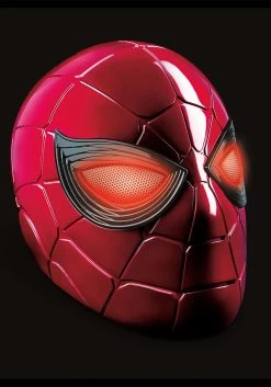 Hasbro Marvel Legends Series Spider-Man Iron Spider Electronic Helmet -Halloween Costume Shop marvel spider man iron spider electronic helmet alt 6