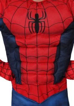 Marvel Spider-Man Toddler Costume 14 Marvel Spider-Man Toddler Costume -Halloween Costume Shop marvel toddler spider man costume alt 2