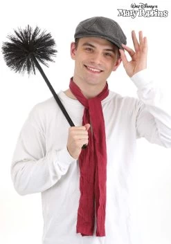 Mary Poppins Bert Hat, Scarf & Brush Accessory Kit