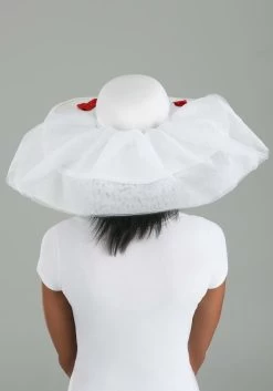 Women's Mary Poppins Jolly Holiday Costume Hat -Halloween Costume Shop mary poppins jolly holiday hat alt 3