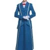 Women's Mary Poppins Blue Coat Costume -Halloween Costume Shop mary poppins womens mary poppins blue coat costume