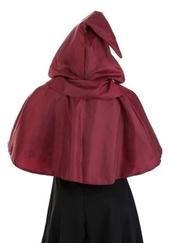 Women's Mary Sanderson Hooded Capelet -Halloween Costume Shop mary sanderson hooded capelet alt 3