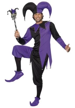 Smiffys Medieval Jester Costume