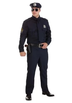 Men's Cop Costume -Halloween Costume Shop mens cop costume alt 8