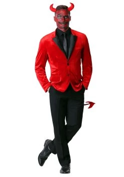 Dashing Devil Costume For Men -Halloween Costume Shop mens dashing devil costume alt 1