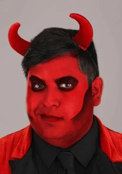 Men's Handsome Devil Plus Size Costume -Halloween Costume Shop mens dashing devil plus size costume alt 1