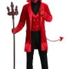 Debonair Devil Men's Costume -Halloween Costume Shop mens debonair devil costume