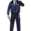 Deluxe Blue Cop Costume For Adults