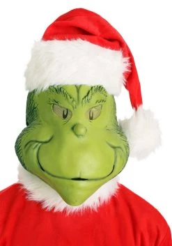 Deluxe Grinch Costume -Halloween Costume Shop mens deluxe grinch costume alt 3