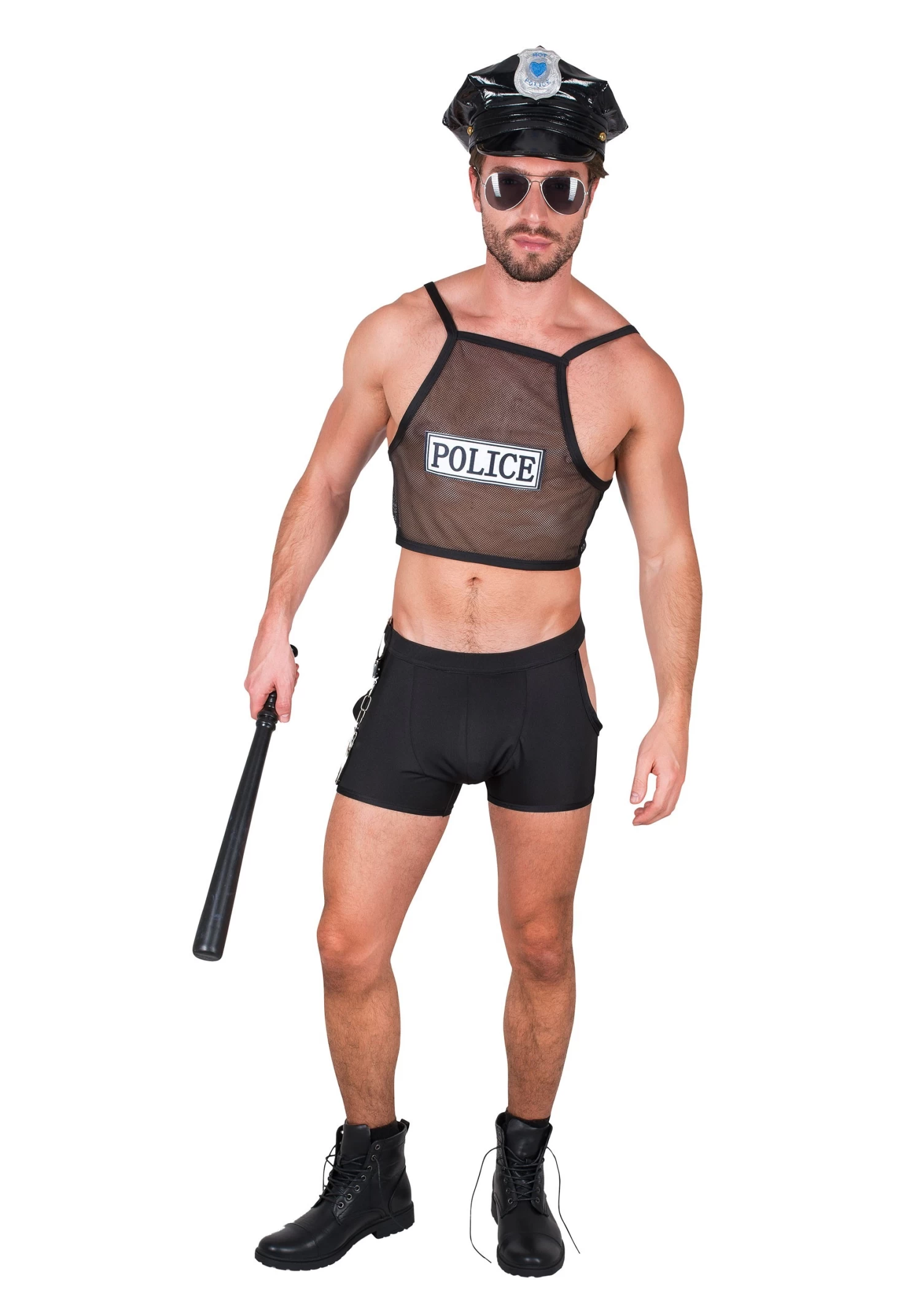 Hot Cop Costume For Men 3 Hot Cop Costume For Men
