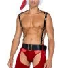 Roma Naughty St. Nick Costume For Men -Halloween Costume Shop mens naughty st nick costume