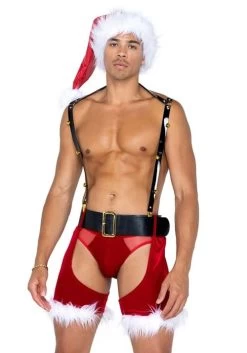Roma Naughty St. Nick Costume For Men