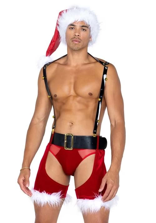 Roma Naughty St. Nick Costume For Men 3 Roma Naughty St. Nick Costume For Men