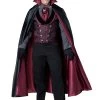 Men's Nocturnal Count Vampire Costume -Halloween Costume Shop mens nocturnal count vampire costume