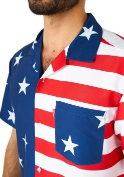Opposuits American Flag Men's Summer Loungewear -Halloween Costume Shop mens opposuits mcsummer lounge wear alt 3