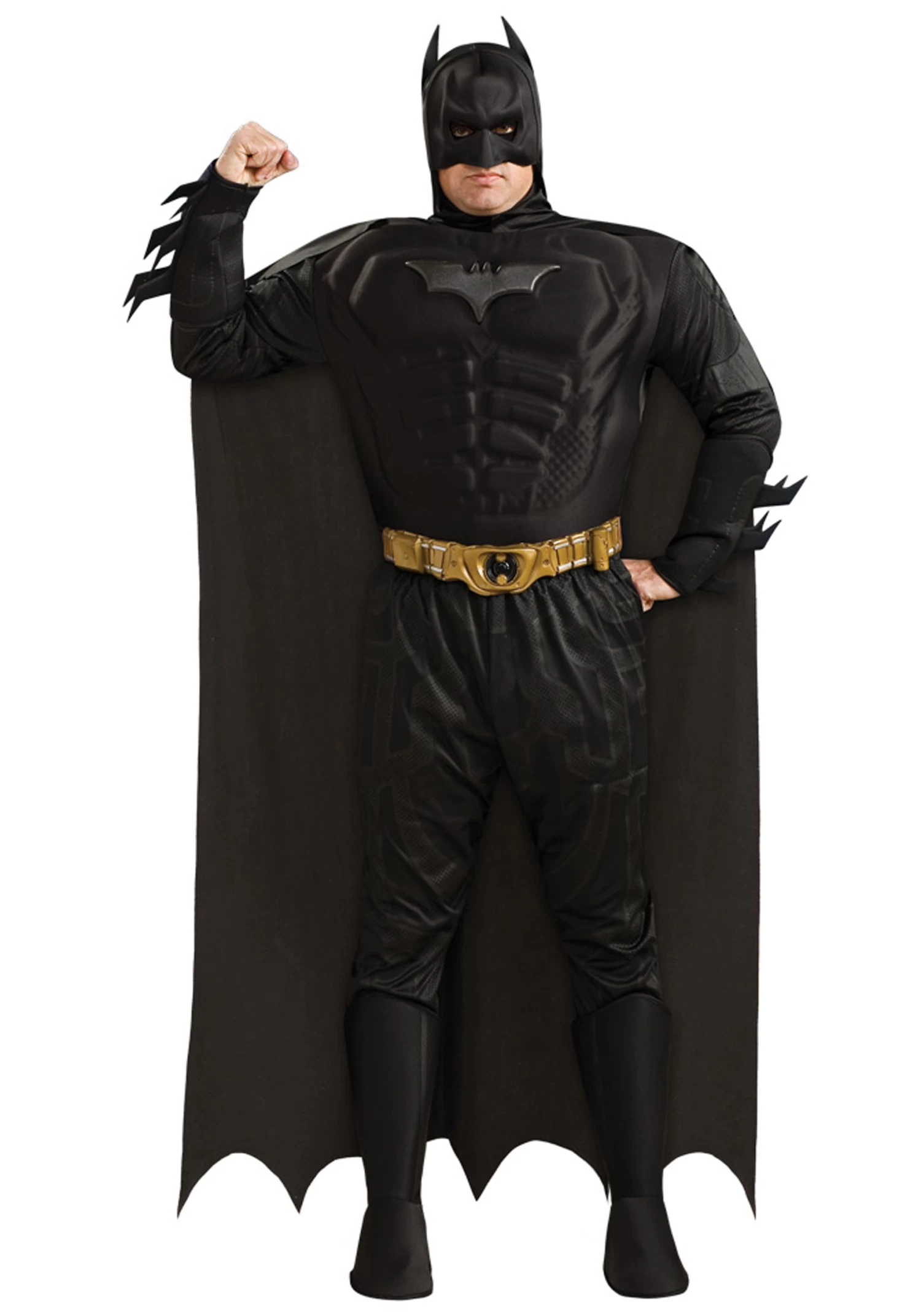 Men's Plus Size Batman Costume 3 Men's Plus Size Batman Costume