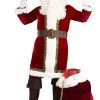 Plus Size Men's Old Time Santa Claus Costume