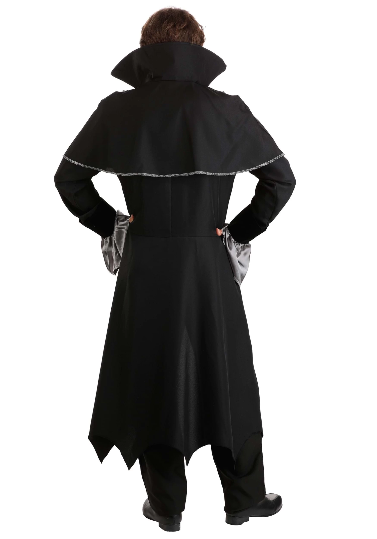 Plus Size Men's Royal Vampire Costume 4 Plus Size Men's Royal Vampire Costume - Image 2