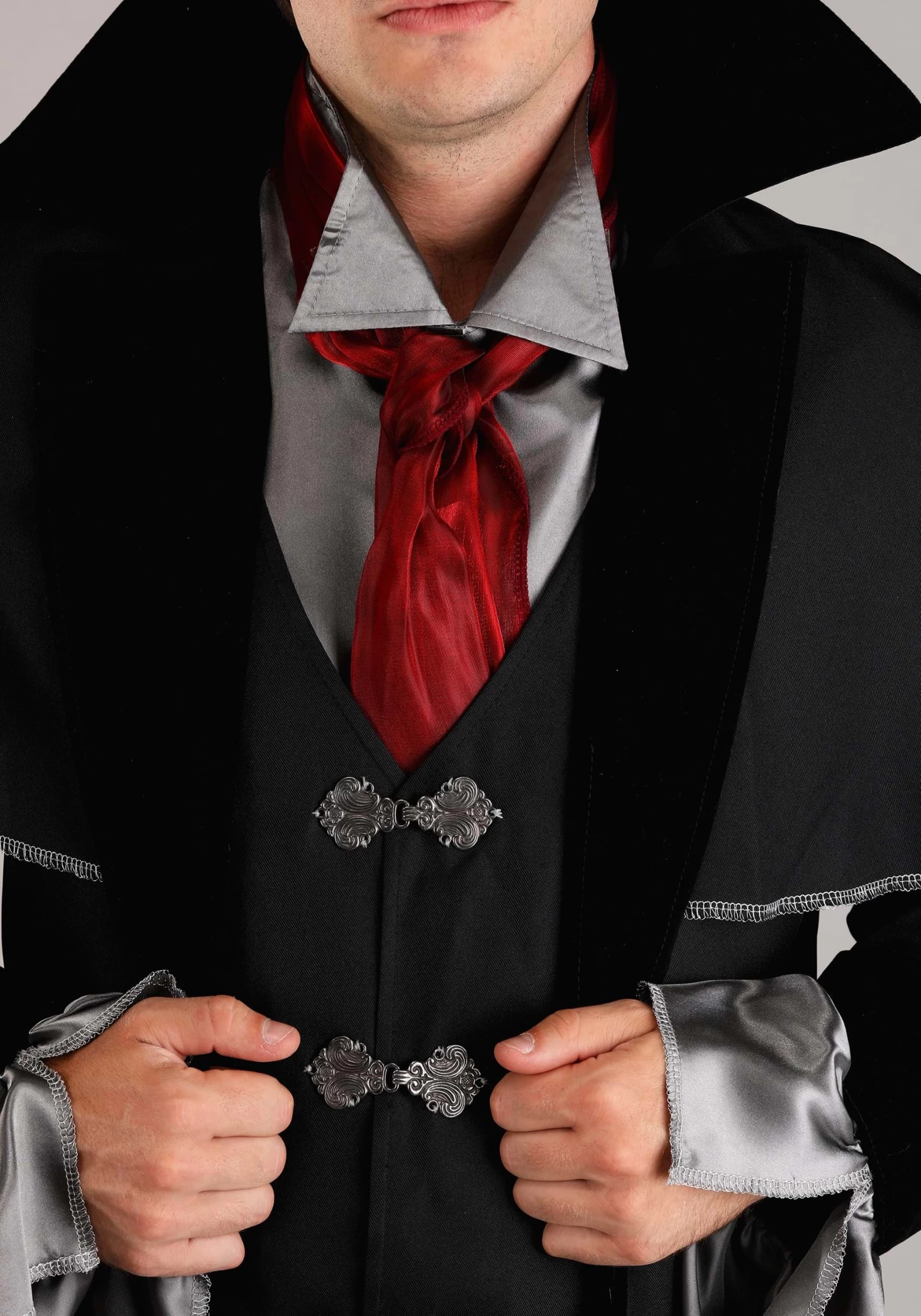 Plus Size Men's Royal Vampire Costume 5 Plus Size Men's Royal Vampire Costume - Image 3