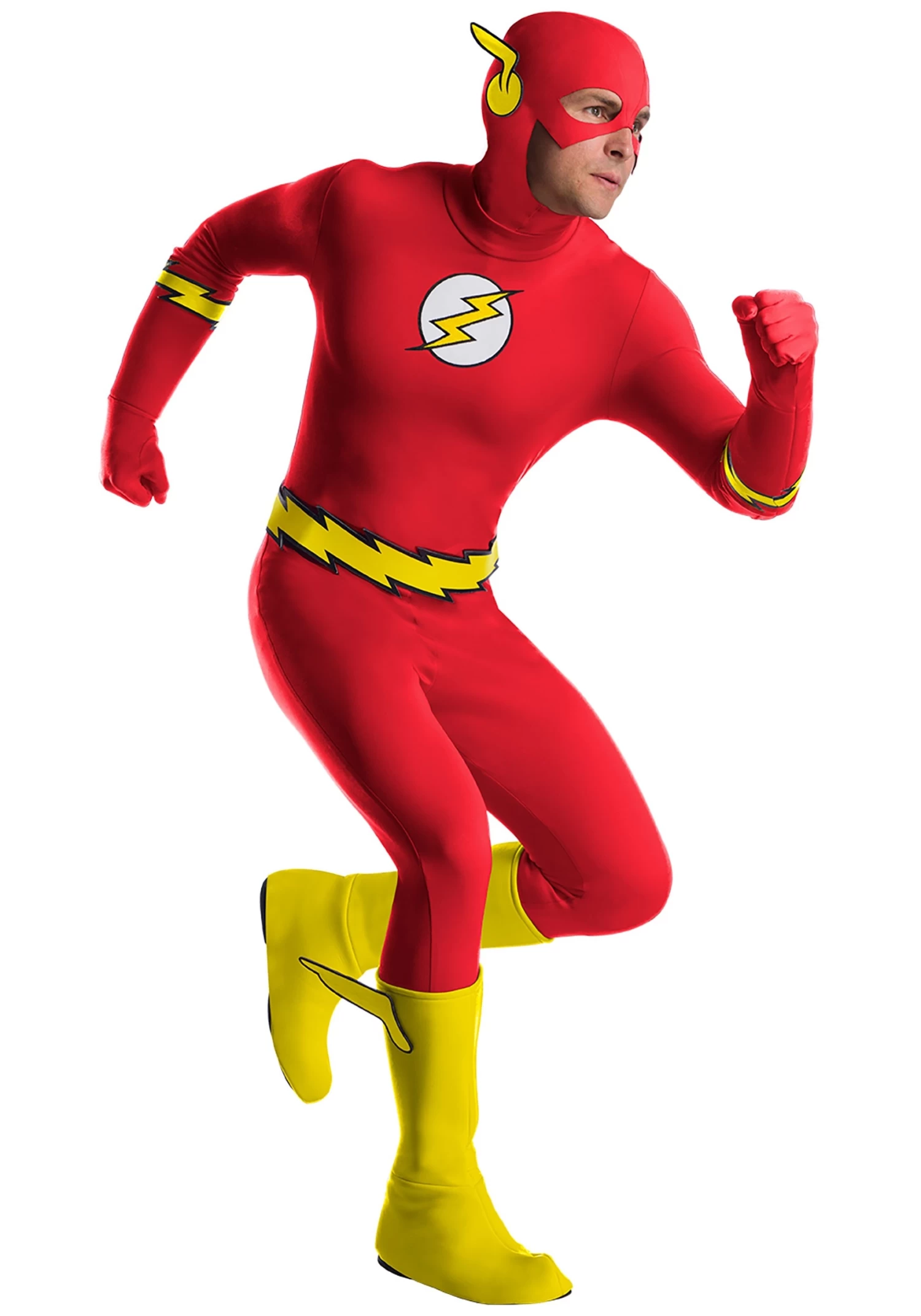 Men's Premium The Flash Classic Costume 3 Men's Premium The Flash Classic Costume