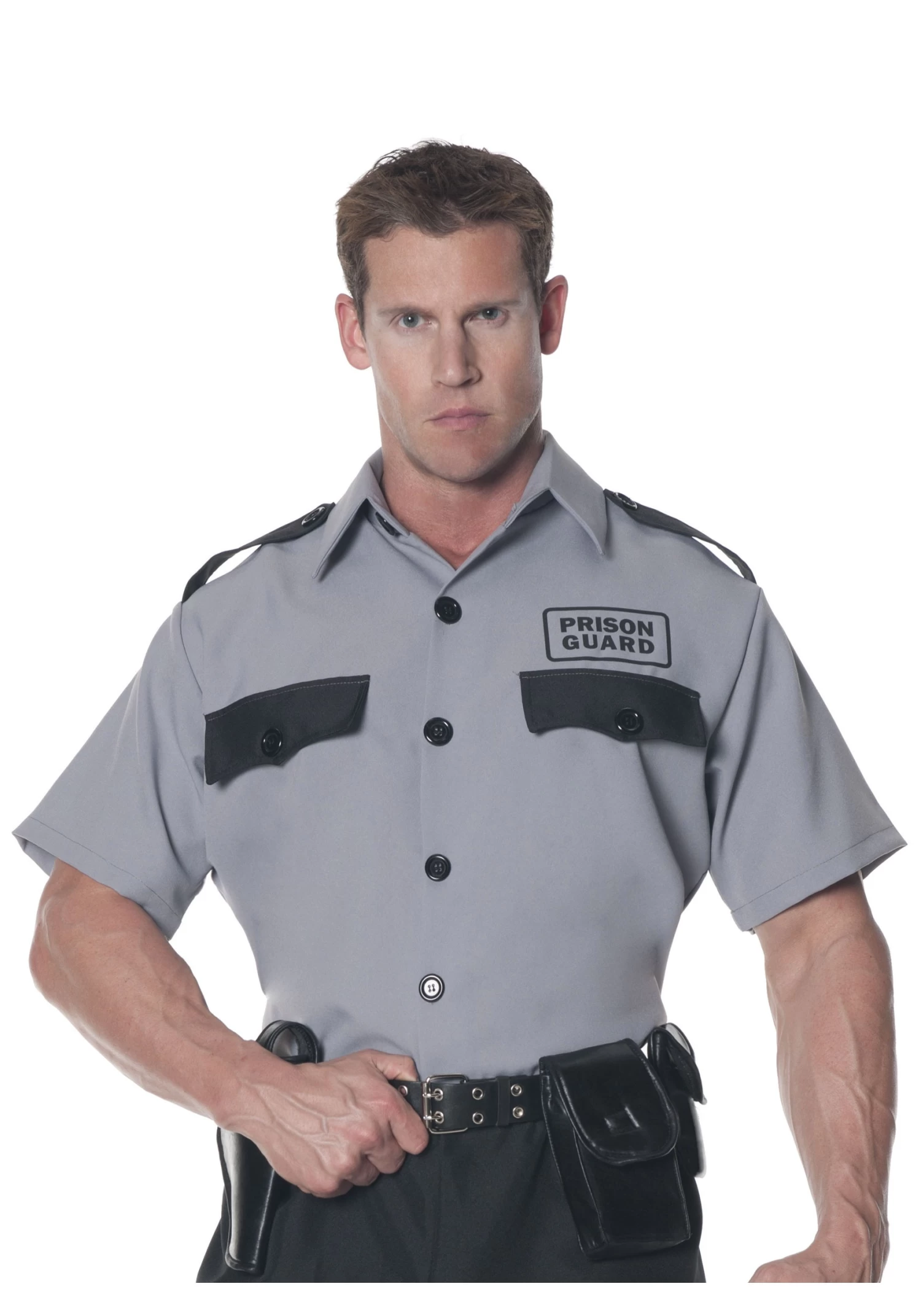 Men's Prison Guard Shirt 3 Men's Prison Guard Shirt